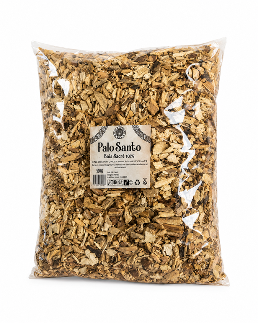 Palo Santo Bois Sacré du Pérou en Copaux 1kg chez Arabesk