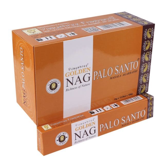 Encens Vijayshree Golden Nag Palo Santo 15g