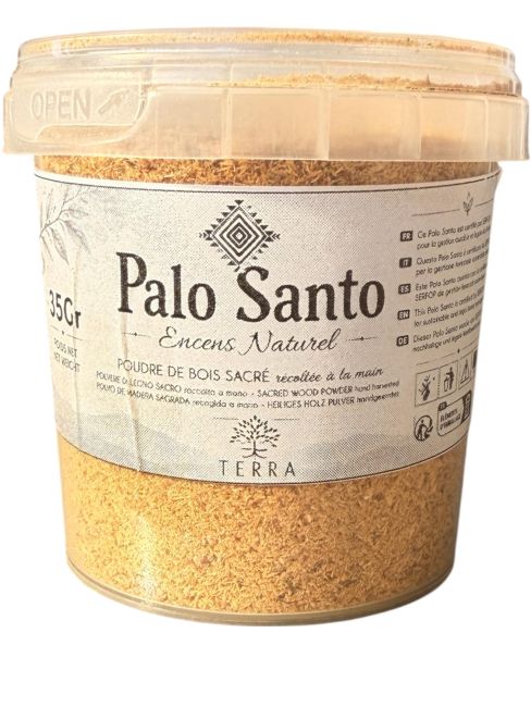 Palo Santo du Pérou en Poudre 35g chez Arabesk