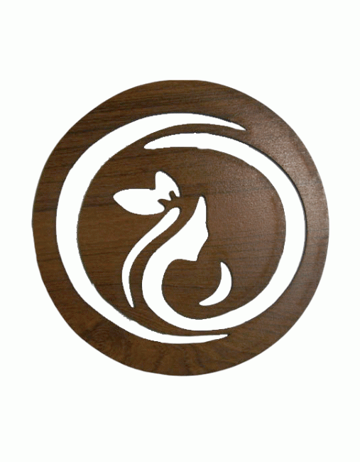 Panneau Aimanté  en Bois Femme 18cm pour HMD999