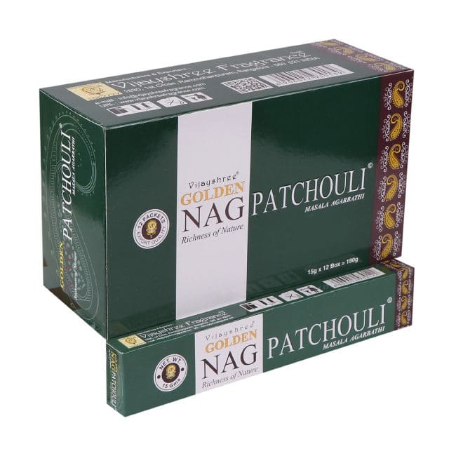 Vijayshree Golden Nag Patchouli Weihrauch 15g