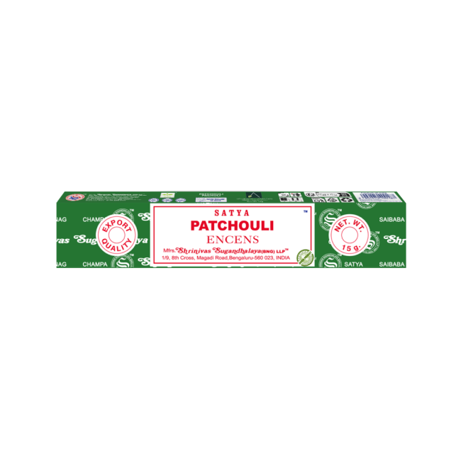 Encens Satya Patchouli 15g chez Arabesk|fr