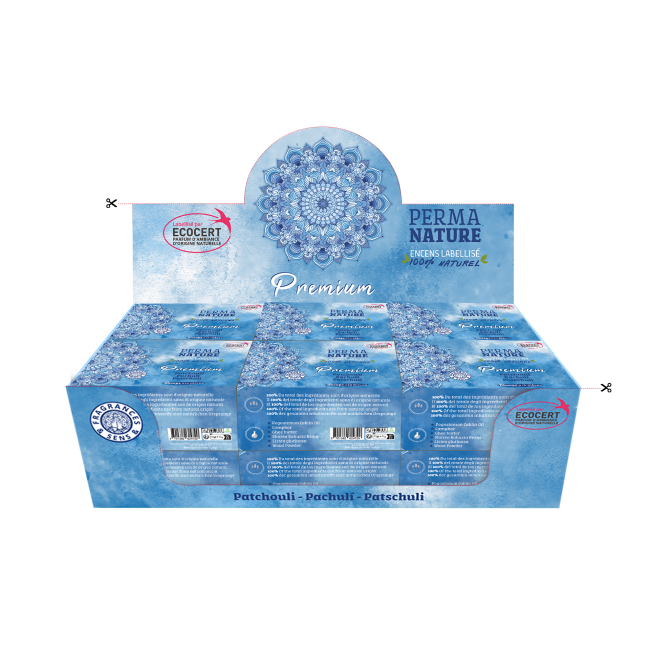 Dhoop Perma Nature Premium Patchouli Labellisé Ecocert chez Arabesk|fr