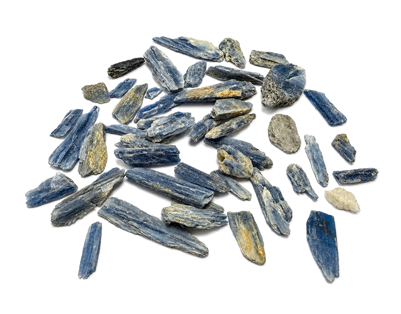 Cyanite Brute en Chips 500g chez Arabesk