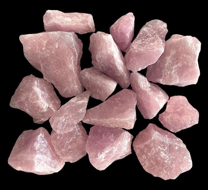 Quartz Rose brut qualité AA 2Kg