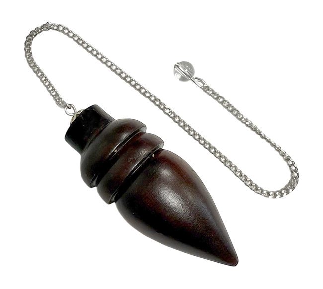 Pendule Goutte en Bois de Rose 5.5cm chez Arabesk