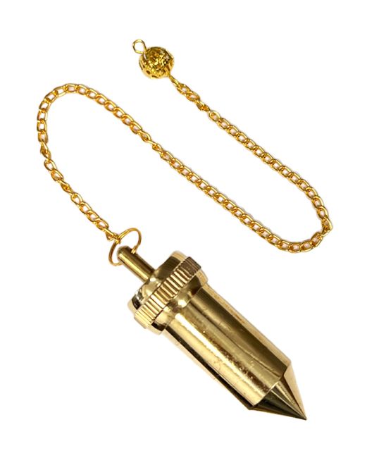 Pendule Bullet en Laiton avec réservoir
