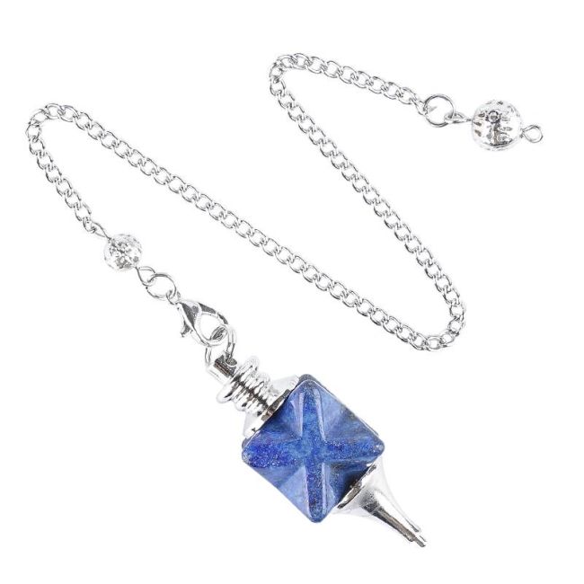 Pendule Divinatoire Merkaba Lapis Lazuli chez Arabesk