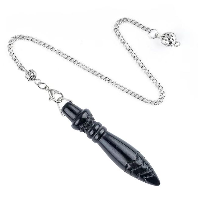 Pendule de Thot Obsidienne Noire