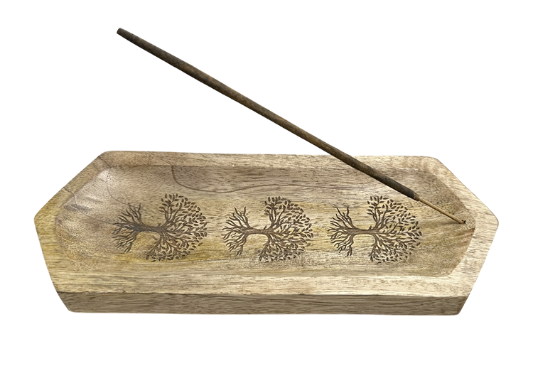 Porte Encens Mango Arbre de Vie 28cm chez Arabesk|fr
