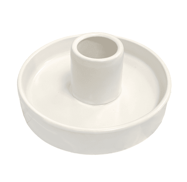 Porte Encens Céramique Blanc pour Palo Santo 10.50cm chez Arabesk|fr