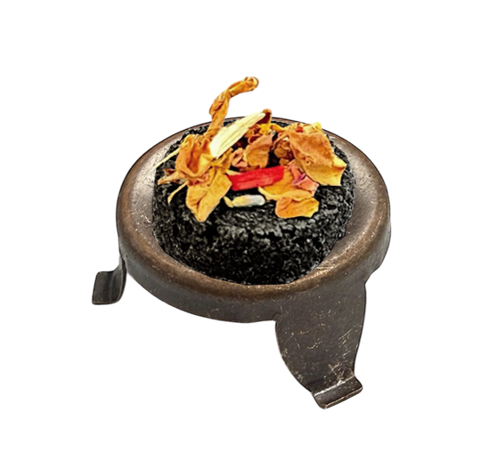 Porte charbon Éléphant en metal chez Arabesk|fr