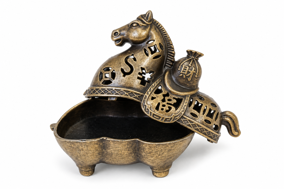 Porte-encens cheval 5,3 cm – Lot de 3 chez Arabesk|fr