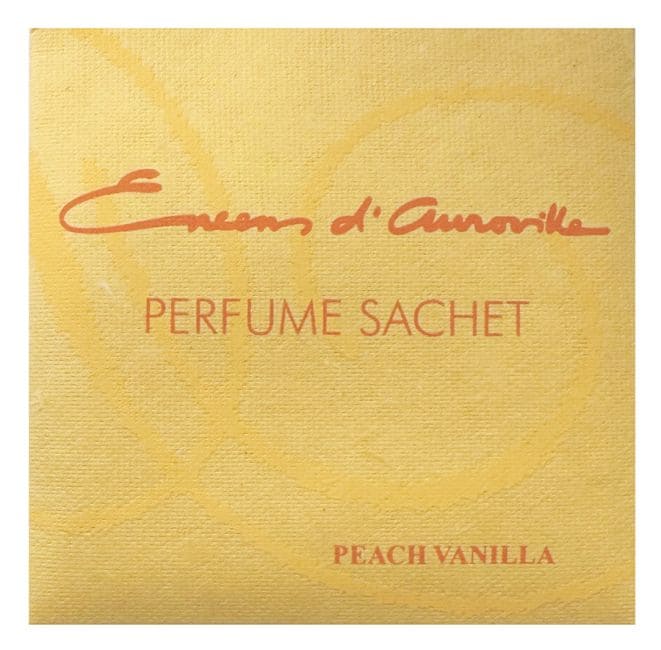 Sachets Parfumés encens Maroma d'Auroville Pèche Vanille x 5 chez Arabesk