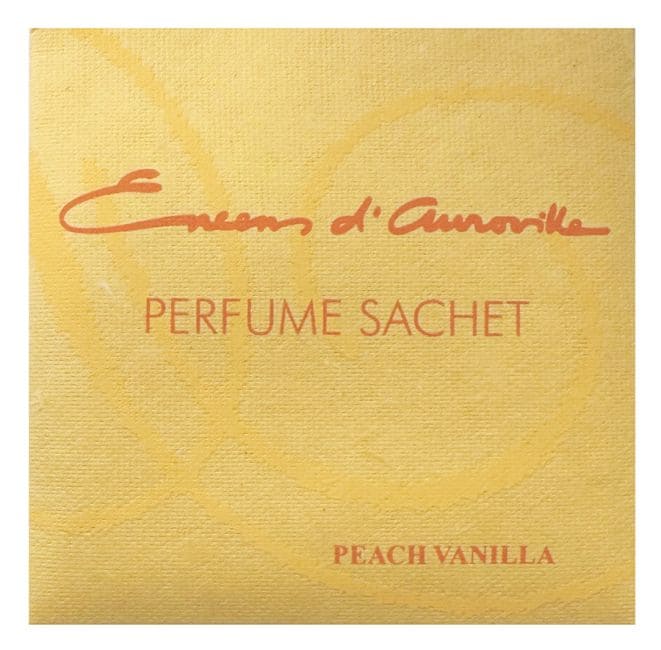 Sachets Parfumés encens Maroma d'Auroville Pèche Vanille x 5