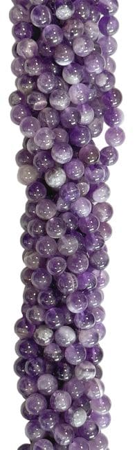 Verjüngter Amethyst A Perlen 10mm auf 40cm Faden