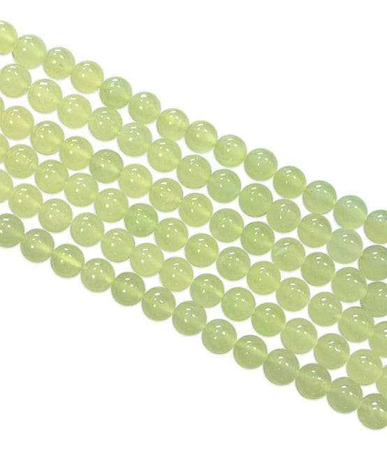 Jade de Chine A perles 6mm sur fil 40cm