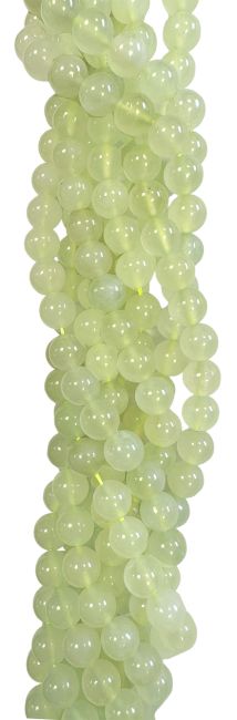Jade de Chine A perles 8mm sur fil 40cm chez Arabesk