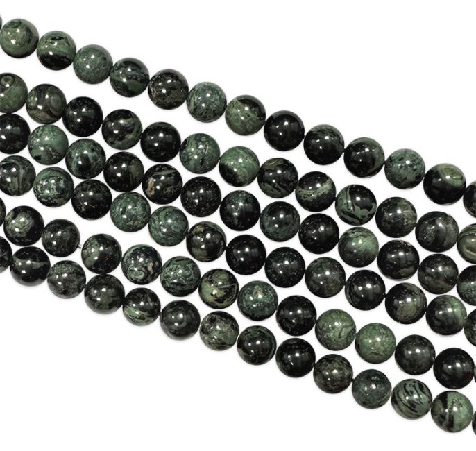 Jaspe Kambaba perles 4mm sur fil 40cm