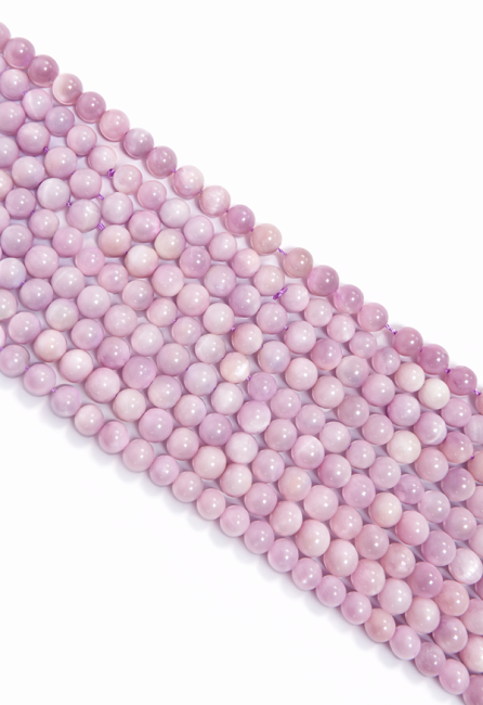 Kunzite A+ perles 6-7mm sur fil 40cm chez Arabesk