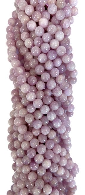 Kunzite AA perles 8mm sur fil 40cm