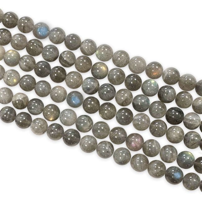 Labradorite AA perles 6-7mm sur fil 40cm