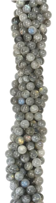 Perles Labradorite AA 8-9mm sur fil 40cm