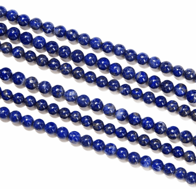 Lapis Lazuli A perles 4mm sur fil 40cm chez Arabesk