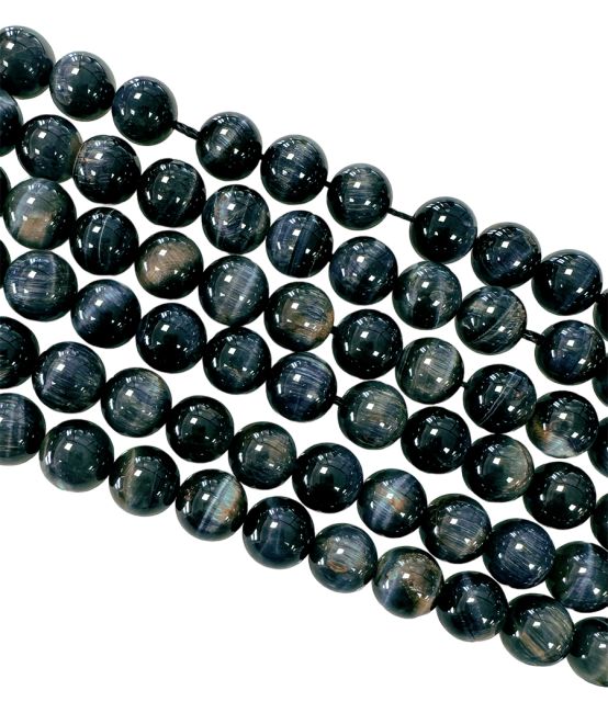 Falkenauge AA 6mm Perlen auf 40cm Draht