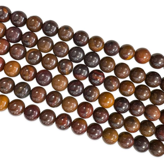 Eisernes Auge AA 8–9 mm Perlen auf 40 cm Draht