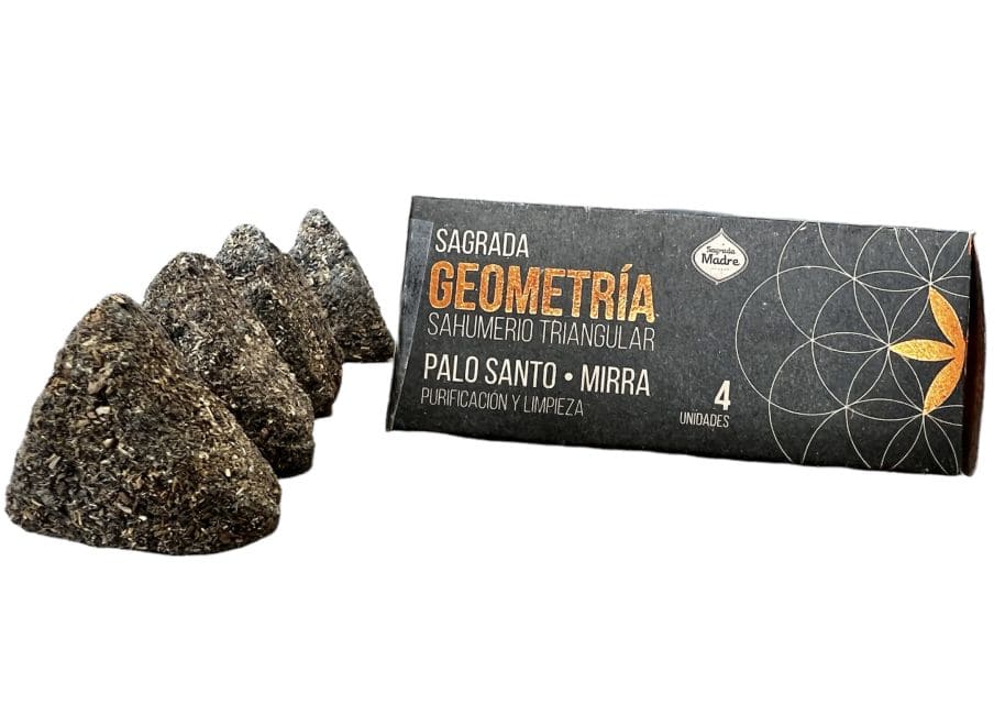 Encens pyramidal Sagrada Madre,  Palo Santo-Myrrh.