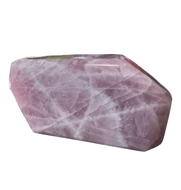 Bloc de Quartz Rose poli 1.158kg