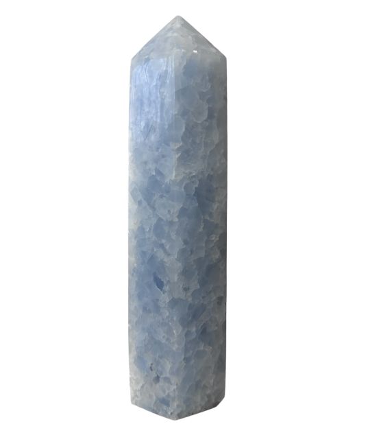 Pointe polie Calcite bleue