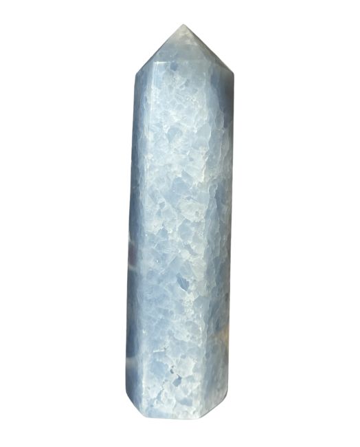 Pointe polie Calcite bleue