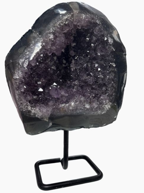 Géode améthyste Perou AA sur socle