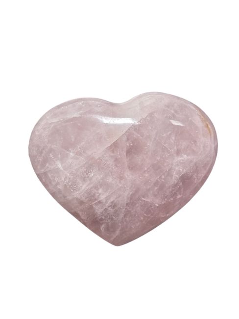 Coeur en Quartz Rose poli 0.500kg