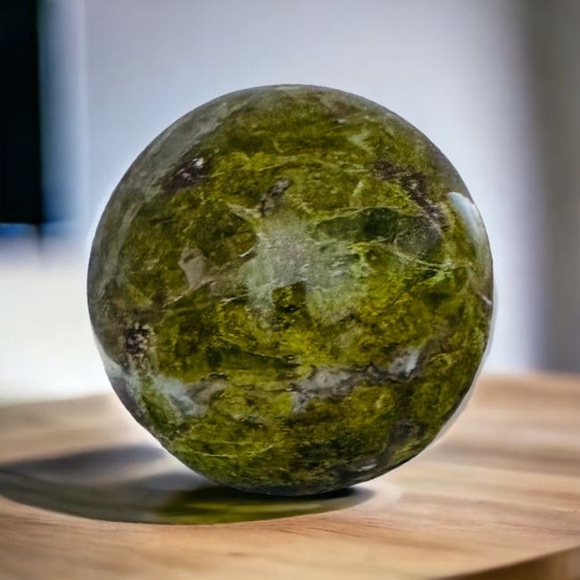 Sphère  Opale verte 0.559kg