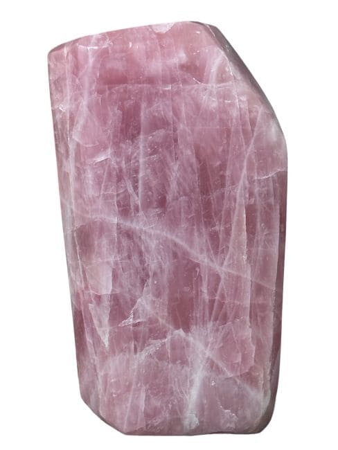 Bloc de Quartz Rose poli 1.490kg