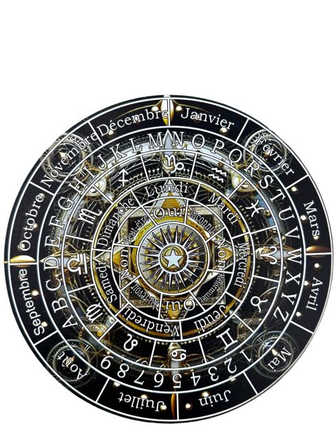 Planche de divination étoile divine en bois 28cm