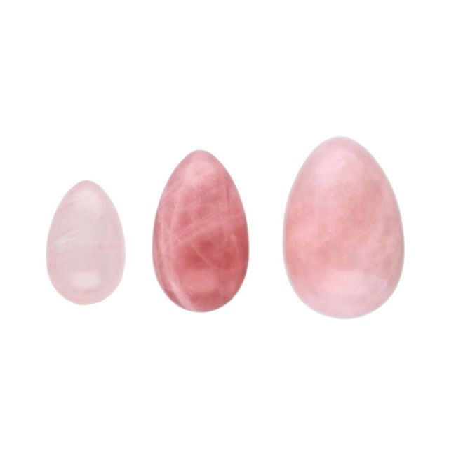 Quartz rose Pack d'oeufs de Yoni