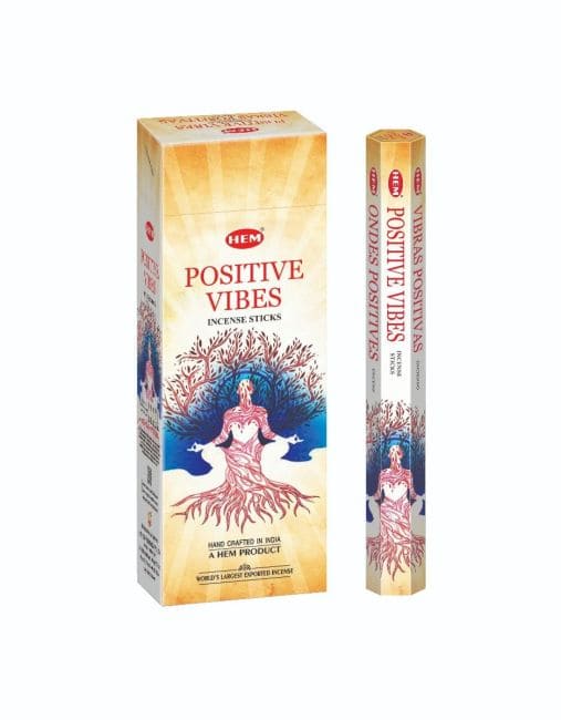 Encens Hem Positive Vibes Hexa 20g chez Arabesk