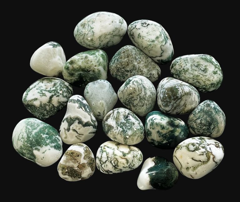 Agate Arbre AA pierres roulées 2-3cm 250g