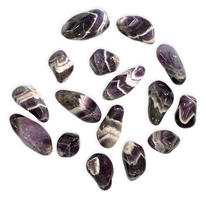 Verjüngter Amethyst Sambia AA trommelstein 250g