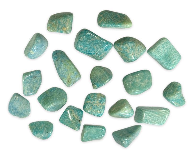 Amazonite Namibie AA pierres roulées 2-3cm 250g