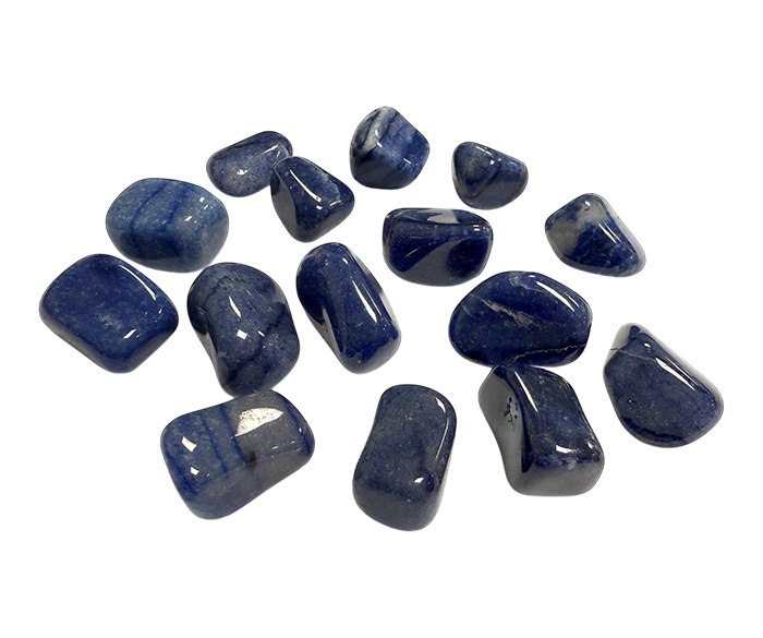 Aventurine Bleue AA pierres roulées 250g chez Arabesk