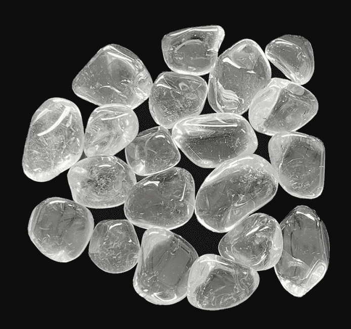 Cristal de Roche A pierres roulées Brésil 250g chez Arabesk
