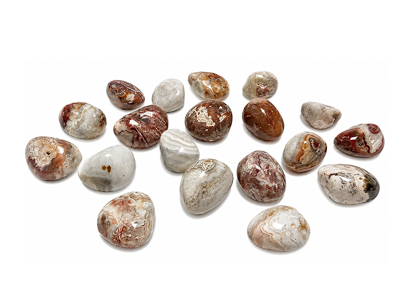 Agate Crazy Lace A Pierres Roulées 2-3cm 250g