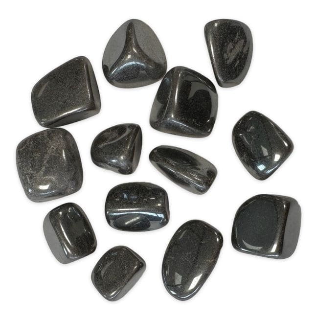 Hématite AB pierres roulées 250g