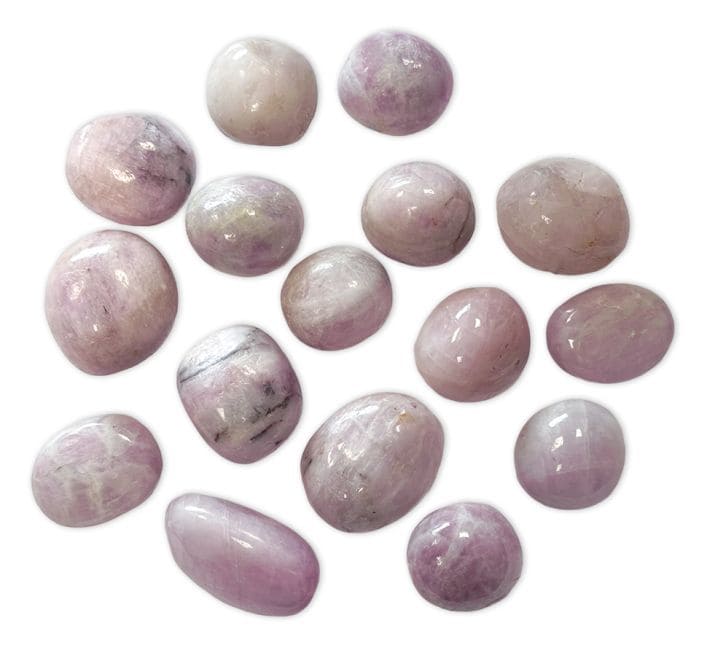 Kunzite A trommelstein 250g