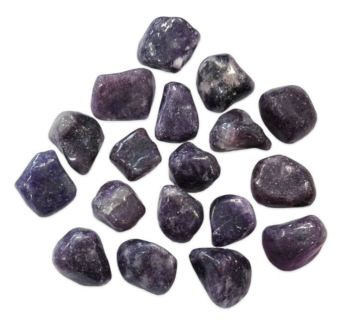 Lepidolite A pierres roulées 250g